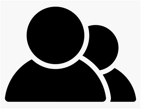 Two Users Two User Icon Png Transparent Png Kindpng