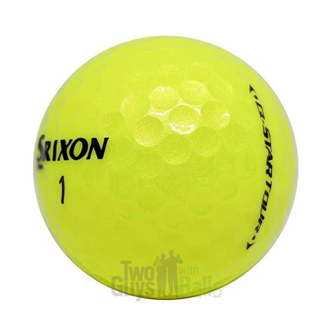 Used Srixon Q Star Tour Yellow Golf Balls Twoguyswithballs