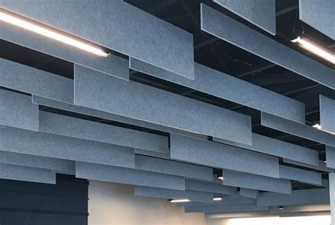 Acoustic Ceiling Fins System Arktura Soundedge