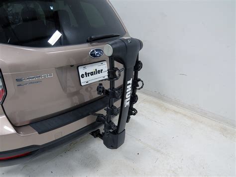 Subaru Forester Thule Vertex 4 Bike Rack 1 14 And 2 Hitches Tilting