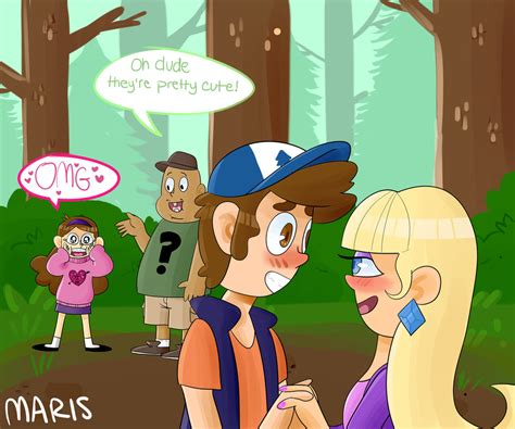Dipper And Pacifica By Squithulu On Deviantart