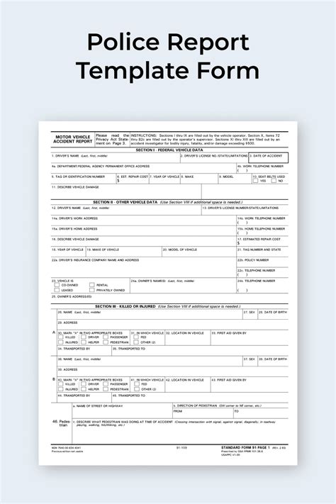 10 Best Police Report Templates For 2021 Free And Premium Templates