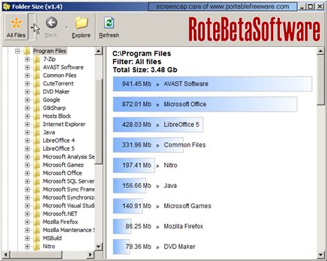 Folder Size The Portable Freeware Collection