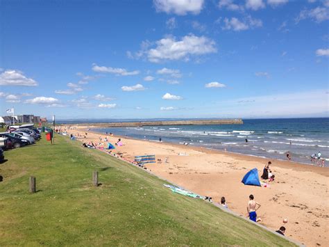 The East Sands Is One Of Three Beaches In St Andrews And Popular On A