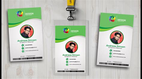 You will need it at all times. id card design in photo shop I Photoshop tutorials - YouTube