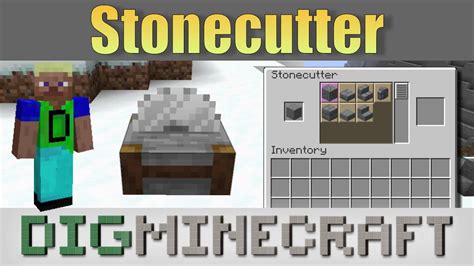 Combine oats, milk, water, salt, and cinnamon in a medium saucepan. Stonecutter in Minecraft - YouTube