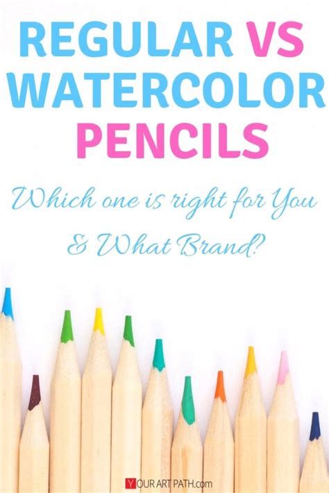 Watercolor Pencils Vs Colored Pencils Pros And Cons Best Brands