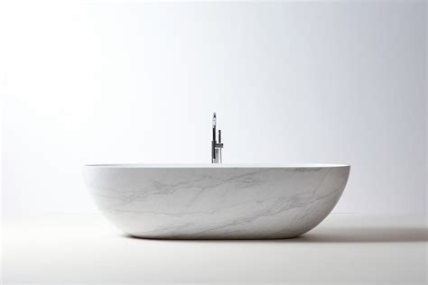 Bathtub White Sink Simplicity Ai Free Photo Rawpixel