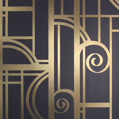 Digital Wallcovering Image Art Deco Wallpaper Wallpaper Art Deco