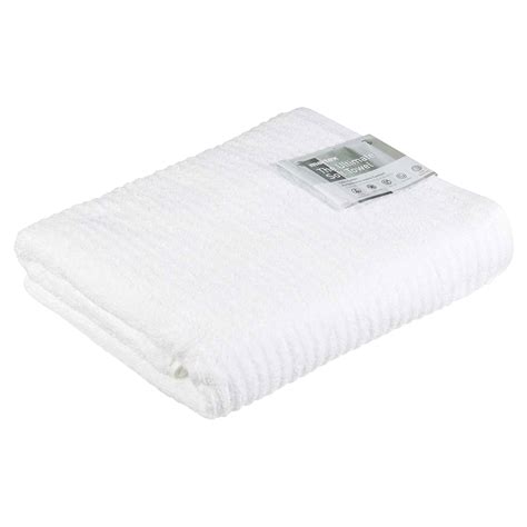 Martex Ultimate Soft White Texture Bath Towel Bath Towels Meijer