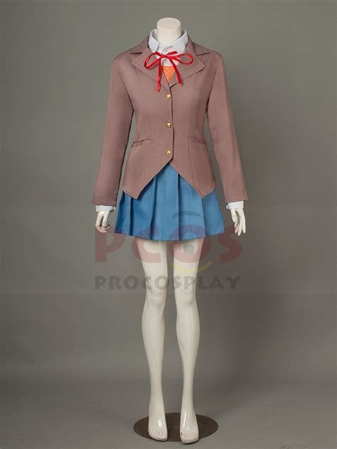 Doki Doki Literature Club Monika Cosplay Costume Mp003954 In Anime