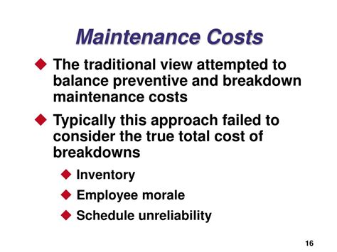Ppt Maintenance And Reliability Powerpoint Presentation Free