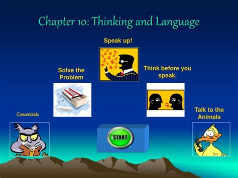 Ppt Chapter 10 Thinking And Language Powerpoint Presentation Free