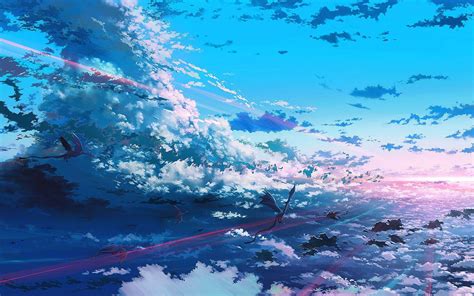 Anime Sky Wallpaper 4k Anime Wallpaper Hd