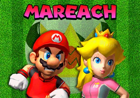 Mario X Peach Soccer Couple By Goldsilverbros300 On Deviantart