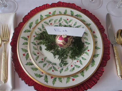 The Welcomed Guest Lenox Holiday Christmas Tablescape