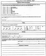 Texas State Medical License Application Pictures