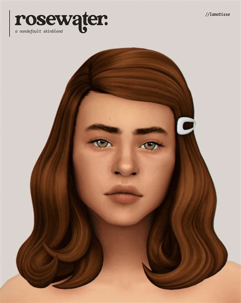 Sims 4 Rosewater Skinblend The Sims Book