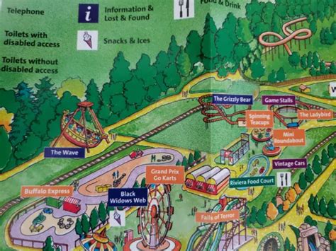 2005 Lightwater Valley Amusement Theme Park Map Brochure Guide Book