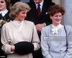 Princess Diana With Her Older Sister Lady Sarah Mccorquodale On A ...