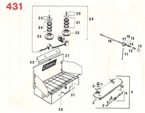 Coleman gas stove | portable bottletop 1 burner propane camping stove with adjustable burner. Wiring Diagram: 35 Coleman Stove Parts Diagram