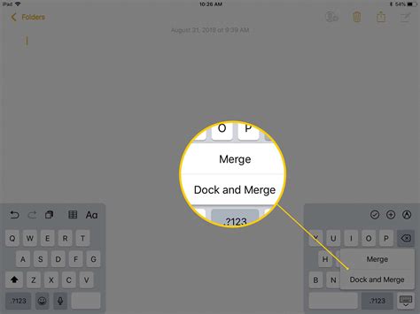 How To Create The Ipad Split Keyboard