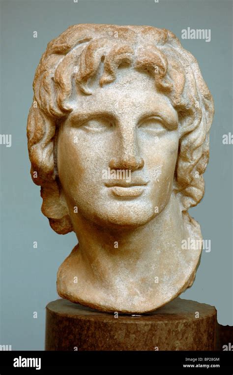 2175 Marble Bust Of Alexander The Great Stock Photo Alamy