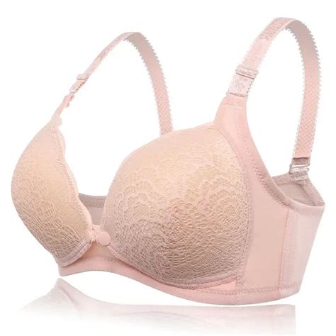 Comfy Front Open Button Wireless Maternity Nursing Bra For Pregnancy