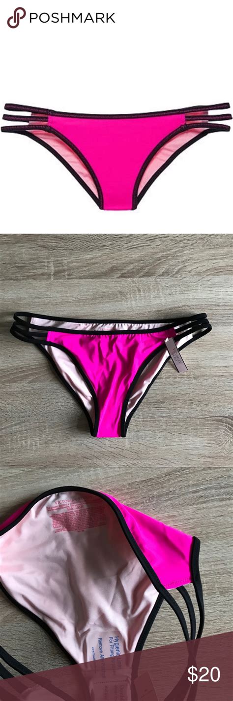 Victorias Secret The Strappy Cheeky Bikini Bottom Cheeky Bikini