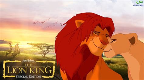 Simba And Nala Lion King Fathers And Mothers Fond Décran 43204707