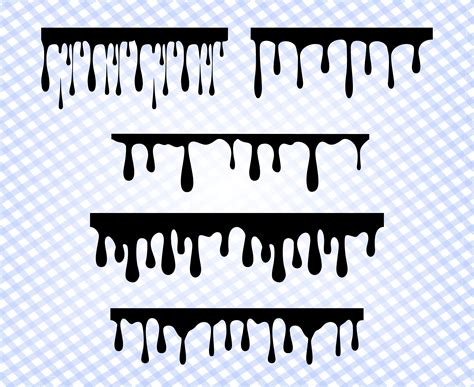 Drip Svg Paint Splatter Svg Paint Stroke Svg Splash Svg Cut File For