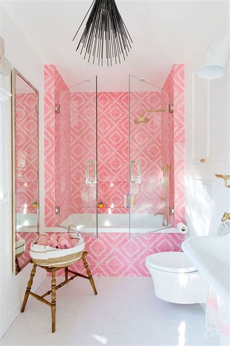 Lovely Pink Bathroom Ideas To Steal Seemhome