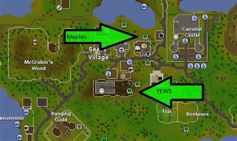 4 north of seers' village bank. GUIDE Woodcutting level 1-99 - Guides - OSBot :: 2007 ...