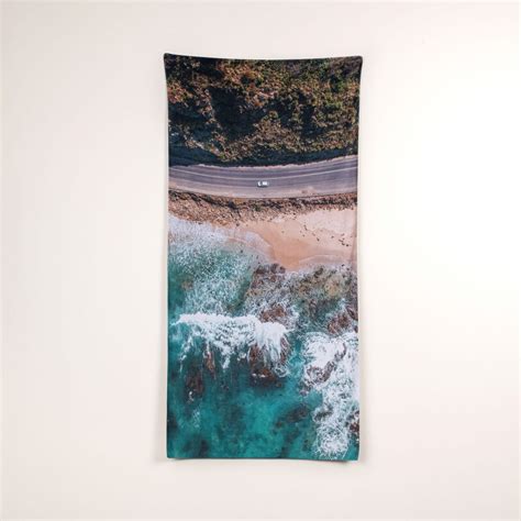Coastal Microfibre Beach Towel Geelong City Of Design