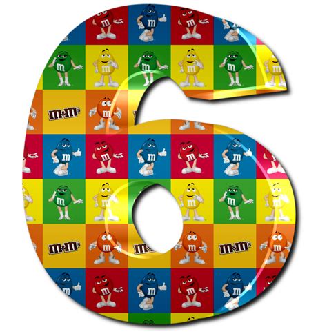 The letters in her name, convert them to numbers, find the standard deviation, and whoever's. Monica Michielin Alphabets: M&M Cartoon alphabet, numbers and icons png ...