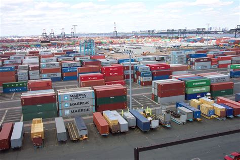 Fileline3174 Shipping Containers At The Terminal At Port Elizabeth