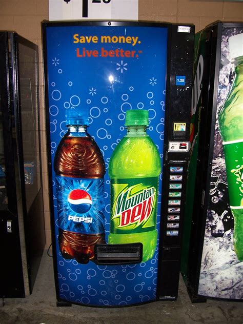 Mountain Dew And Pepsi Bottle Vending Machine A Photo On Flickriver