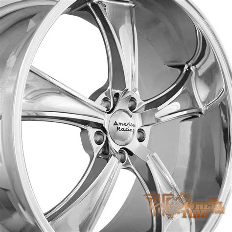 American Racing Vn805 Blvd Wheel In Chrome Set Of 4 The Wheel And