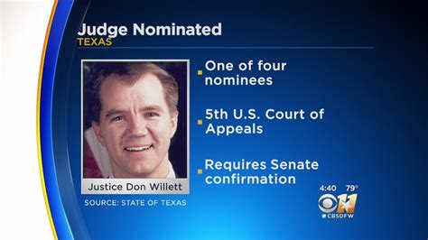 Tweeter Laureate Texas Judge Nominated For Federal Court Youtube