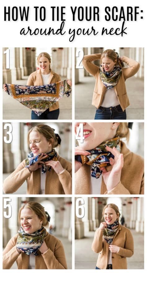 Style How To Four Ways To Tie Your Scarf Something Good