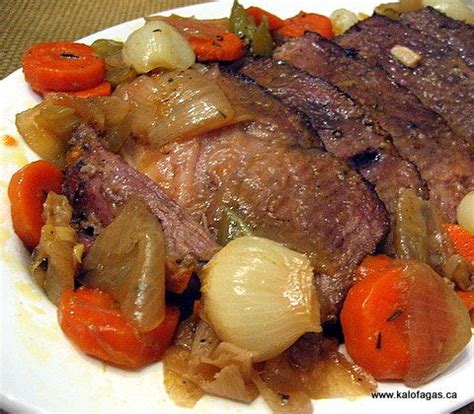 It is also known as prime rib, and is a succulent, flavorful cut of meat that you don't need to fuss over for it to turn out tasty. Cross-Rib Pot Roast | Rib roast recipe crock pot, Pot ...