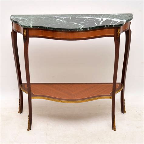 When autocomplete results are available use up and down arrows to review and enter to select. Antique French Marble Top Console Table - Marylebone Antiques