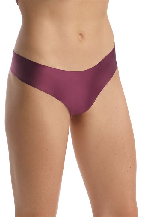 Commando Womens Smooth Satin Thong Walmart Com