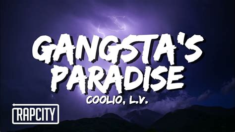 Coolio Gangstas Paradise Lyrics Ft Lv Rebassed By Dj Maxell 30 44 Youtube
