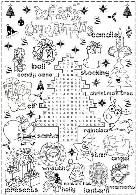 Our christmas worksheets and printables are filled with festive holiday fun for home or the classroom. English Esl Christmas Worksheets Most Downloaded Results Fun Merry Activities Games Money Fun ...