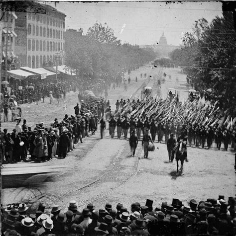 Here Civil War Victory Parade Down Pennsylvania Avenue Washington Dc 6