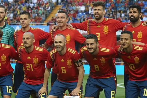 Spains 23 Man World Cup Squad Confirmed Read International Football