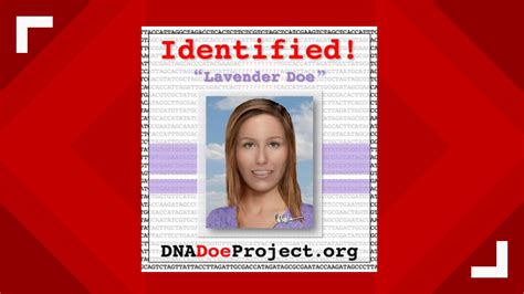 Dna Doe Project Lavender Doe Identified But Not From East Texas Cbs19 Tv