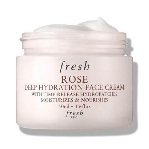 Fresh Rose Deep Hydration Face Cream Natural Face Cream50ml Fresh