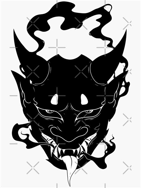Oni Sticker For Sale By Syncollective Redbubble